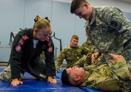 Triple Threat: Female Army Reserve Soldier is a true American Badass
