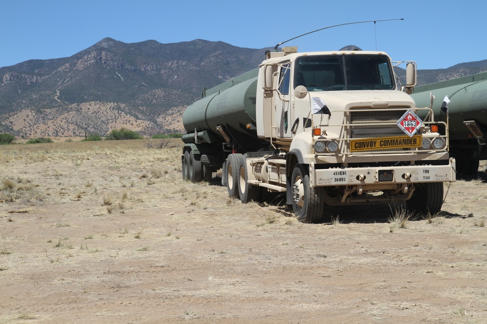 SOLDIERS PROVIDE FUEL, TRANSPORTATION, AND MAINTENANCE FOR QLLEX