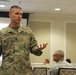 1SGT WORKSHOP	Sergeant Major Dailey visits 451st ESC First Sergeant Workshop