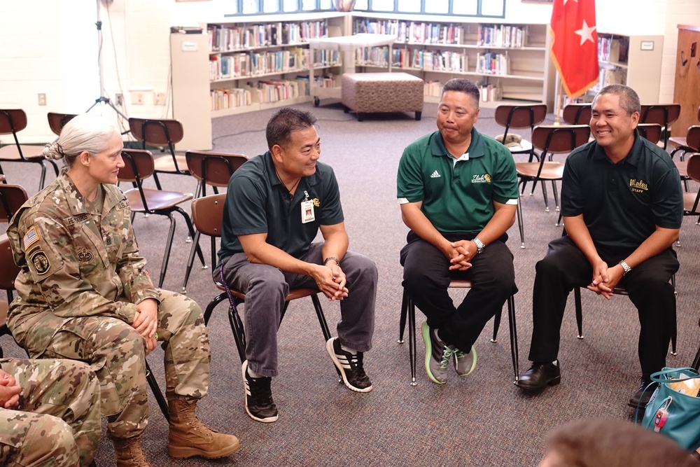 Schofield Barracks leaders, educators strengthen partnership