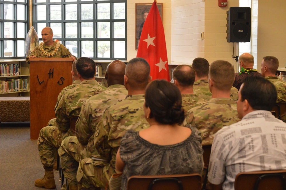 Schofield Barracks leaders, educators strengthen partnership