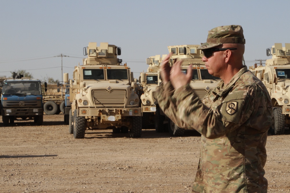 U.S. Army prepares $34.3 million vehicle transfer to Iraqi security forces