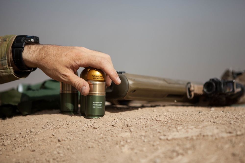 Australians train at Besmaya Range Complex