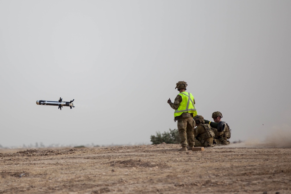 Australians train at Besmaya Range Complex