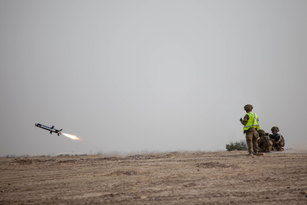 Australians train at Besmaya Range Complex