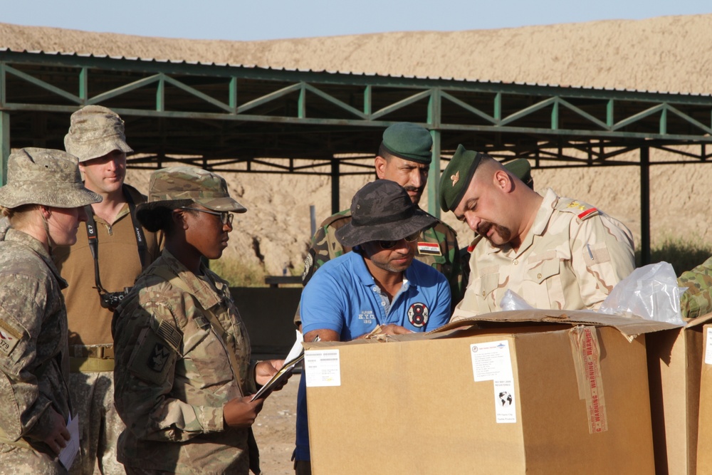 U.S. Army provides $5.5 million of equipment to ISF