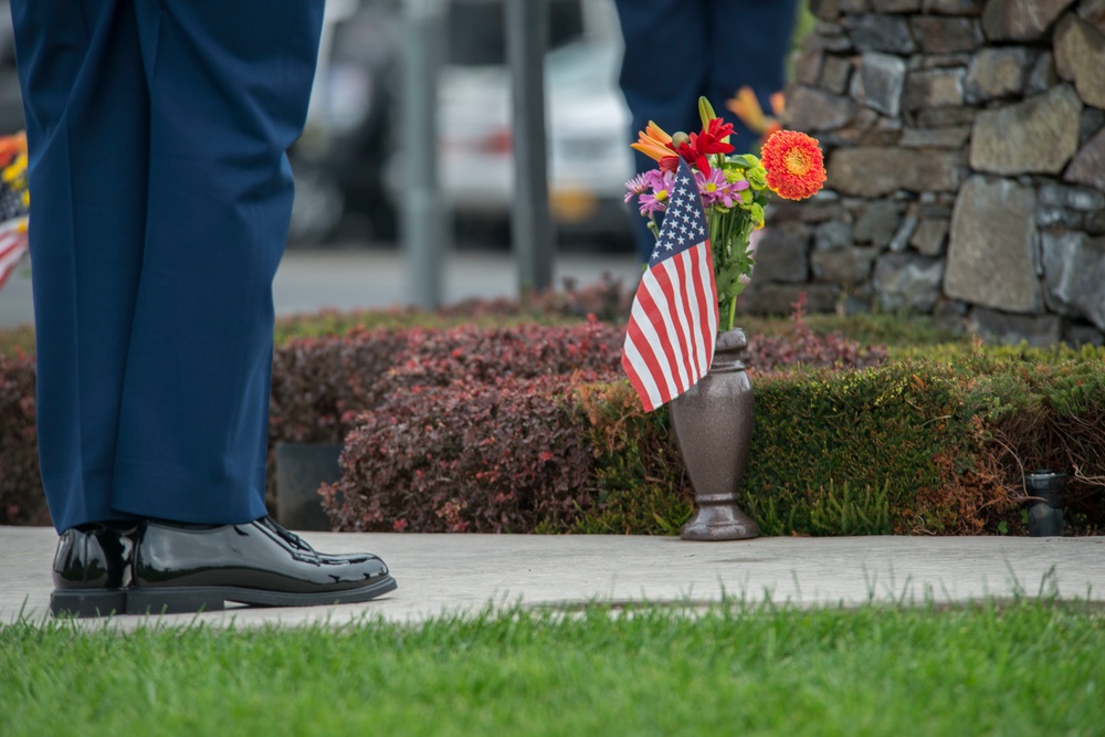Air Station Sacramento holds a remembrance ceremony for fallen Coast Guard, Marine Corps aircrews