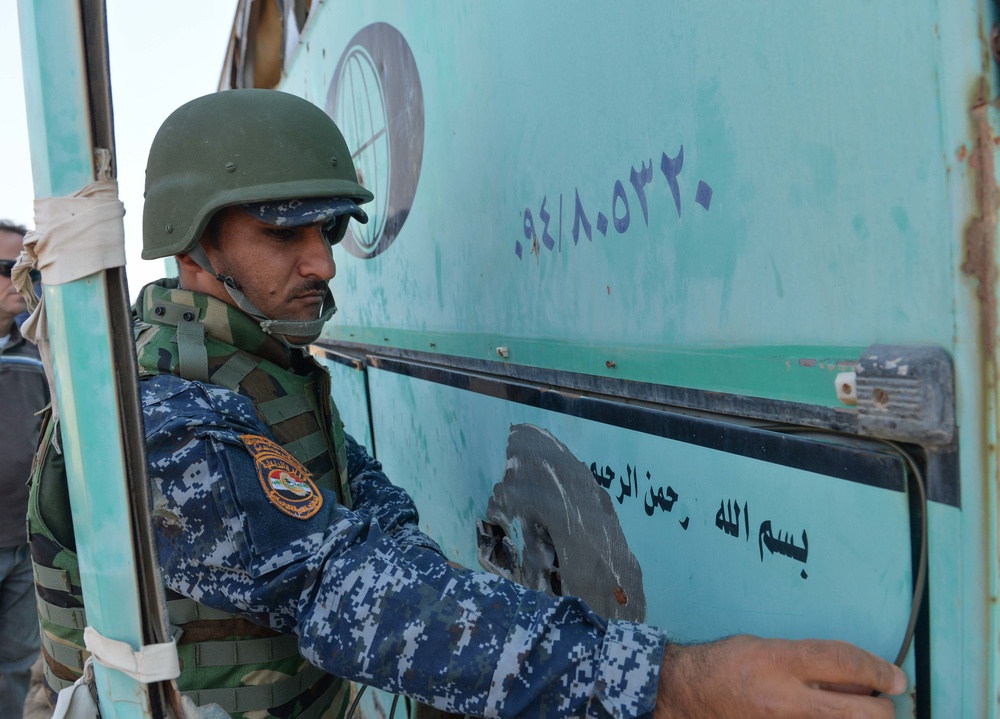 Iraqi federal police learn to defeat IED’s