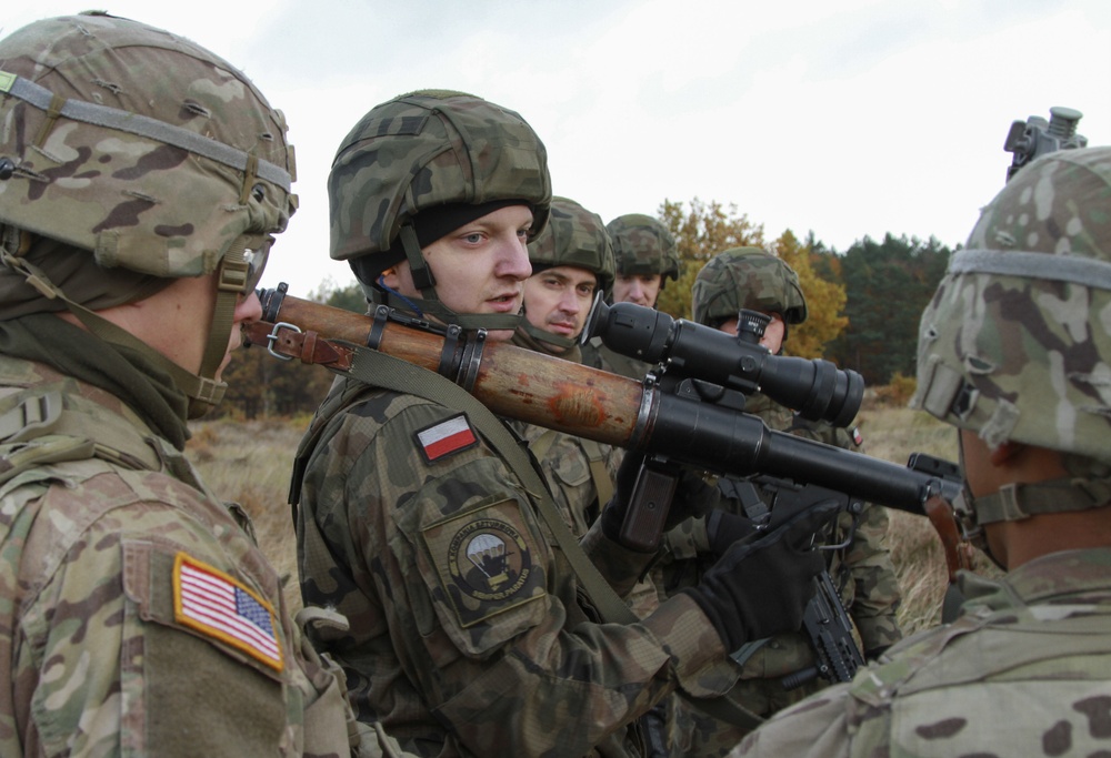 US, Polish forces conduct anti-tank cross-training