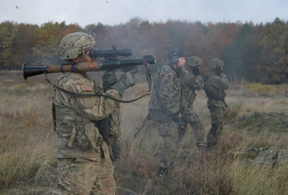 US, Polish forces conduct anti-tank cross-training