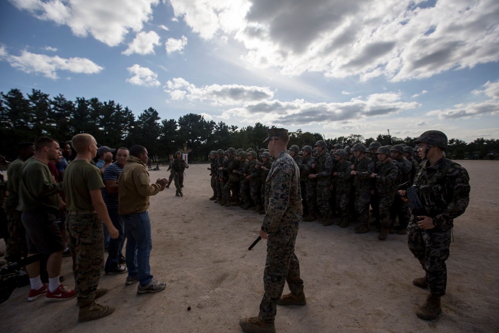 U.S. and ROK Marines Breakfast