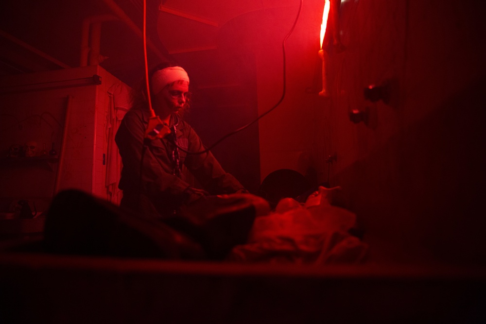 Frightfully Good Time: Okinawa Single Marine Program hosts Okinawa Haunted Labyrinth