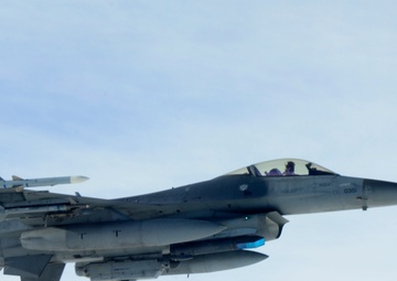 Freedom soars over Adriatic Sea