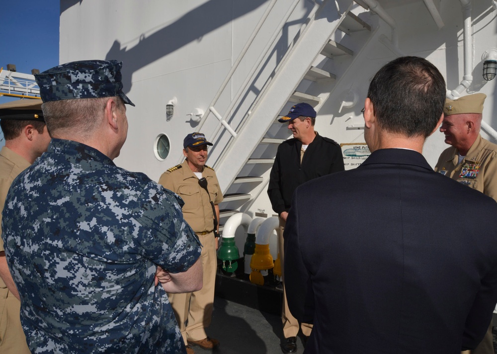 USNS Pathfinder (T-AGS 60) tour