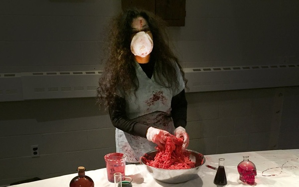 Coast Guard Station Marblehead hosts haunted house food drive