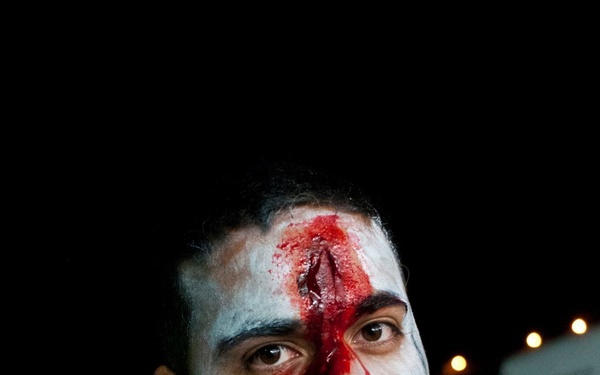 Coast Guard Station Marblehead hosts haunted house food drive