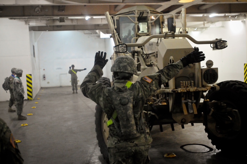 Patriots Train on Land and Sea