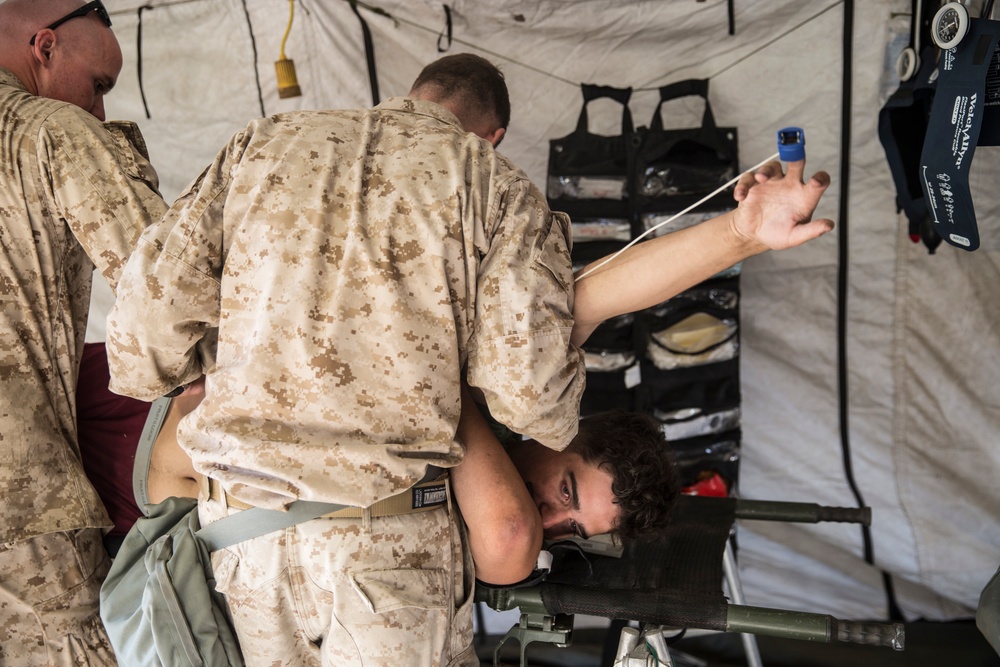 1st Battalion, 5th Marines prepare for the Marine Corps Readiness Evaluation