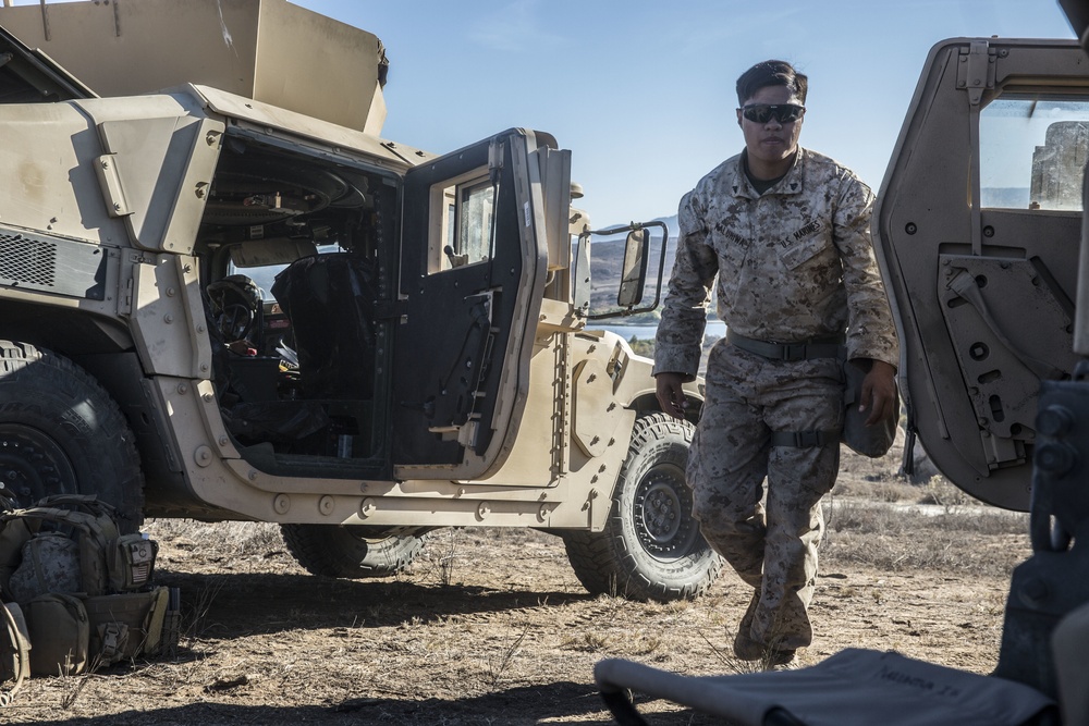 1st Battalion, 5th Marines prepare for the Marine Corps Readiness Evaluation