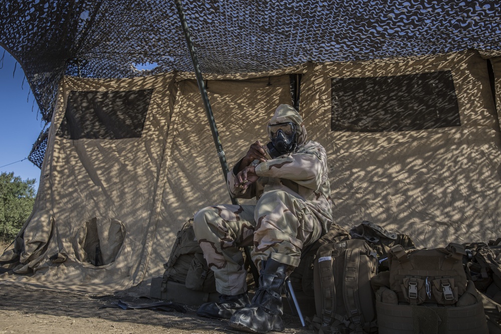 1st Battalion, 5th Marines prepare for the Marine Corps Readiness Evaluation