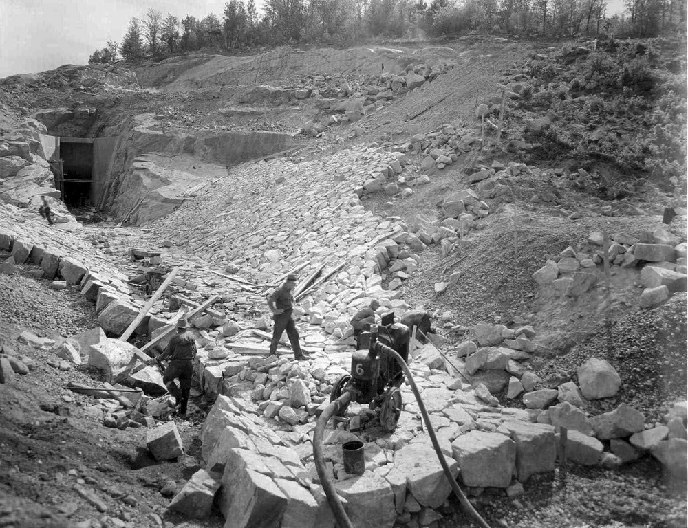 New England District team commemorates Surry Mountain Lake Dam's 75th anniversary