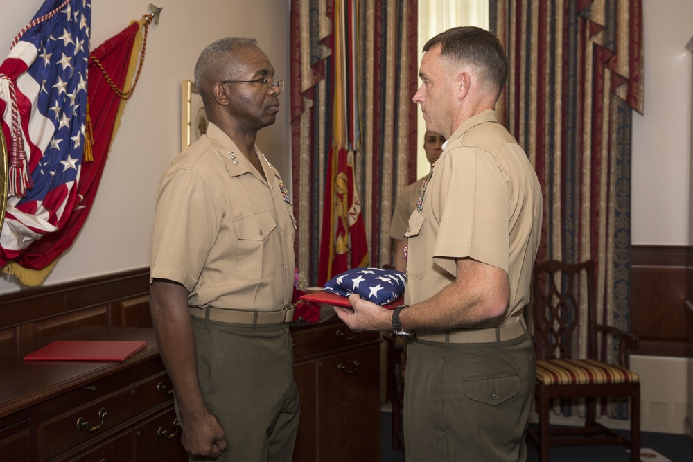 Lt. Col. James B. Jones Retirement Ceremony Oct. 7, 2016