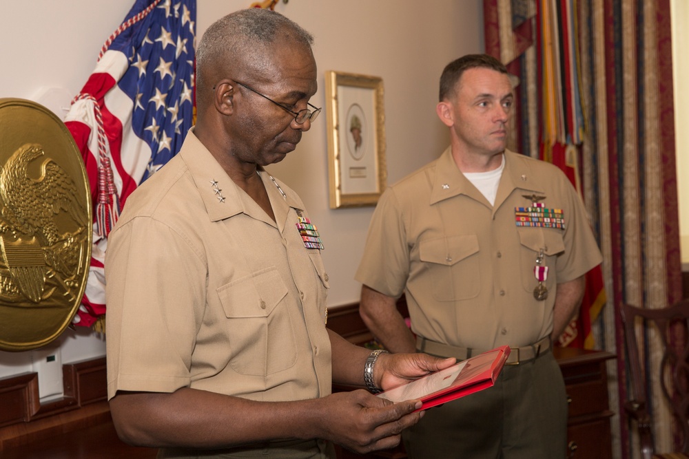 Lt. Col. James B. Jones Retirement Ceremony Oct. 7, 2016