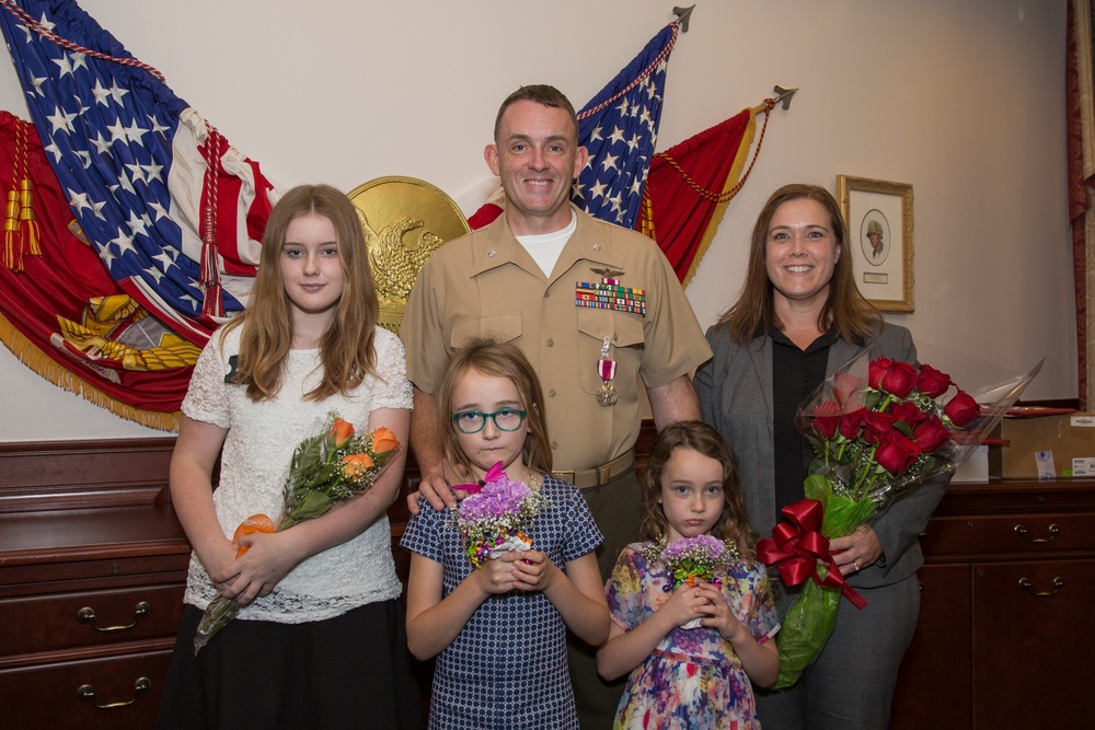 Lt. Col. James B. Jones Retirement Ceremony Oct. 7, 2016