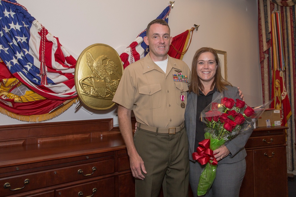 Lt. Col. James B. Jones Retirement Ceremony Oct. 7, 2016