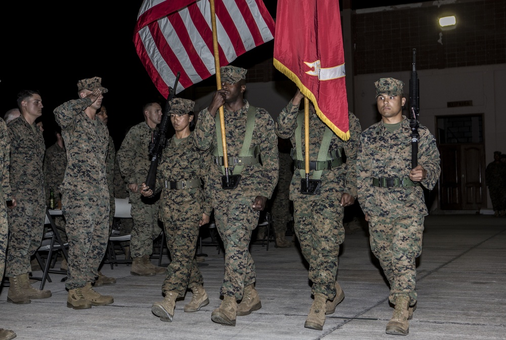 SPMAGTF-SC Marines Celebrate 241st Marine Corps Ball in Honduras
