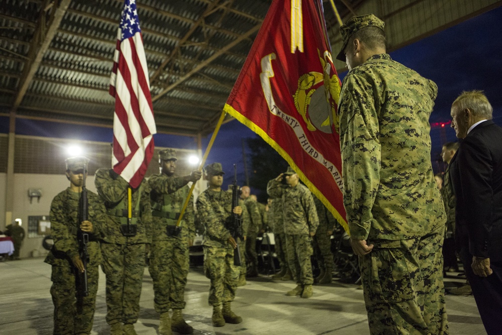 SPMAGTF-SC Marines celebrate 241st Marine Corps Ball in Honduras