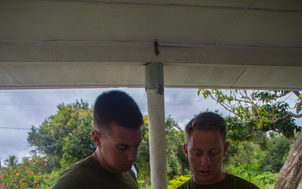 Koa Moana and VMF renovate a local clinic