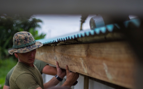 Koa Moana and VMF renovate a local clinic