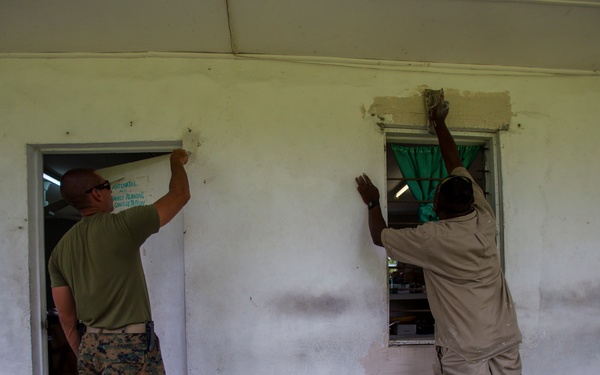 Koa Moana and VMF renovate a local clinic