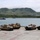 Marines land in Apra Harbor to offload tanks, equipment