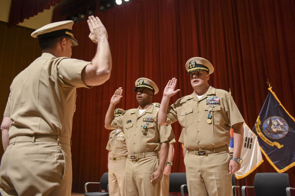 Navy Korea Commissions Chief Warrant Officers
