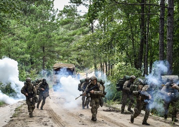 Calm in the chaos: CCT students under pressure in tactics exercise