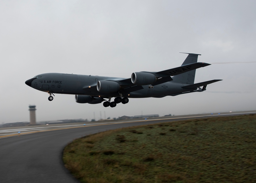 KC-135s ready refueling the fight