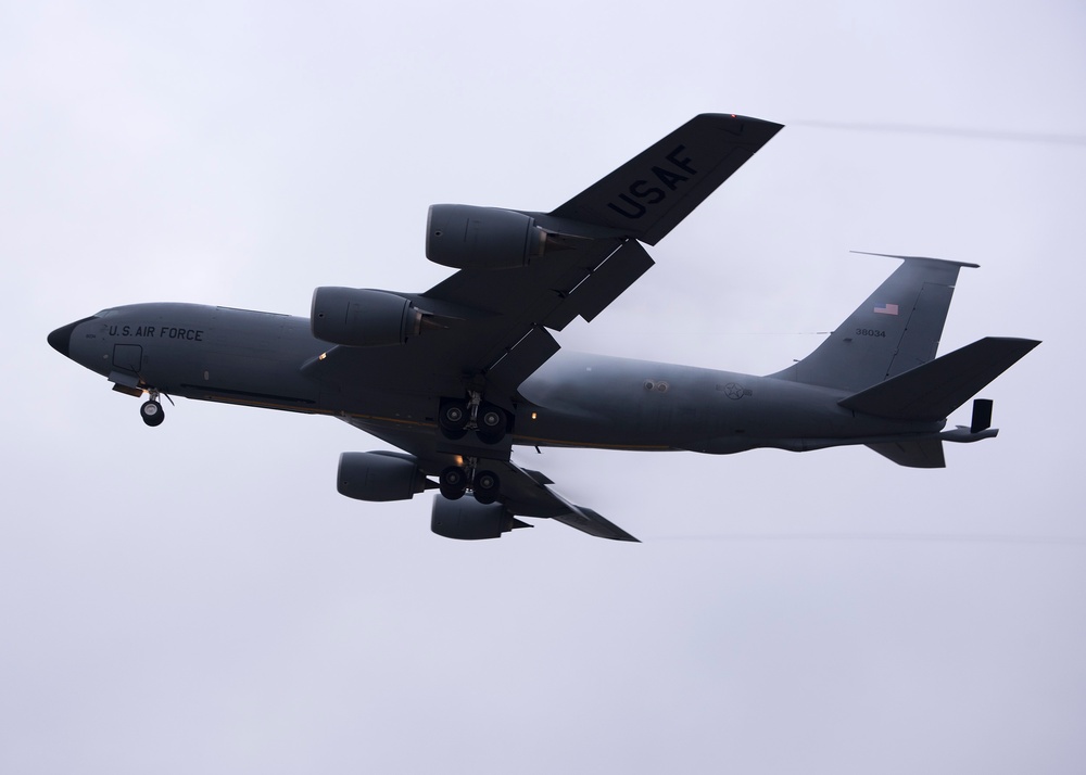 KC-135s ready refueling the fight