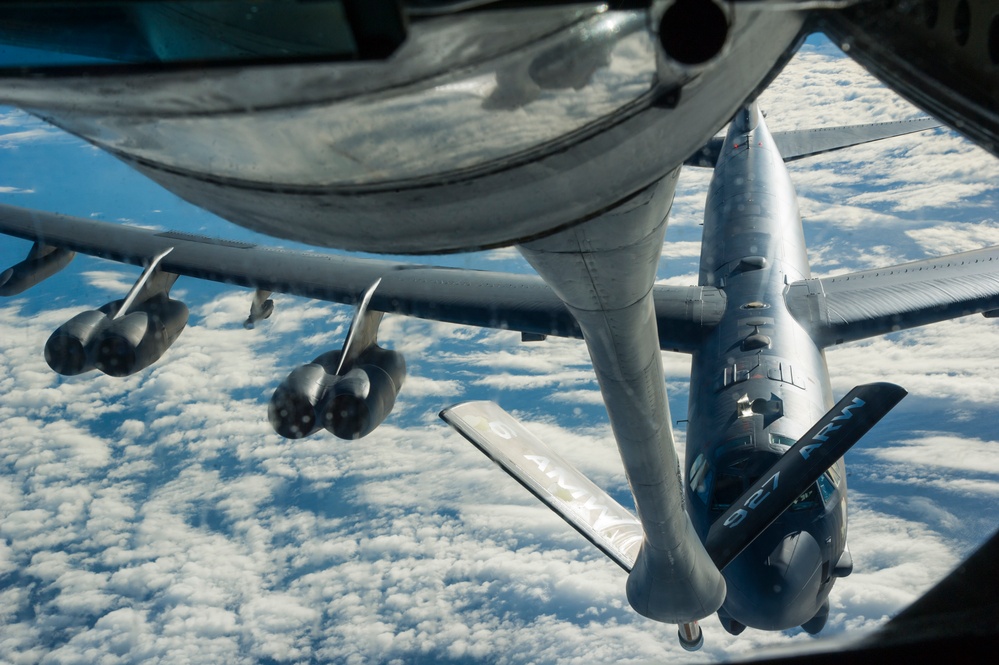 KC-135s ready refueling the fight