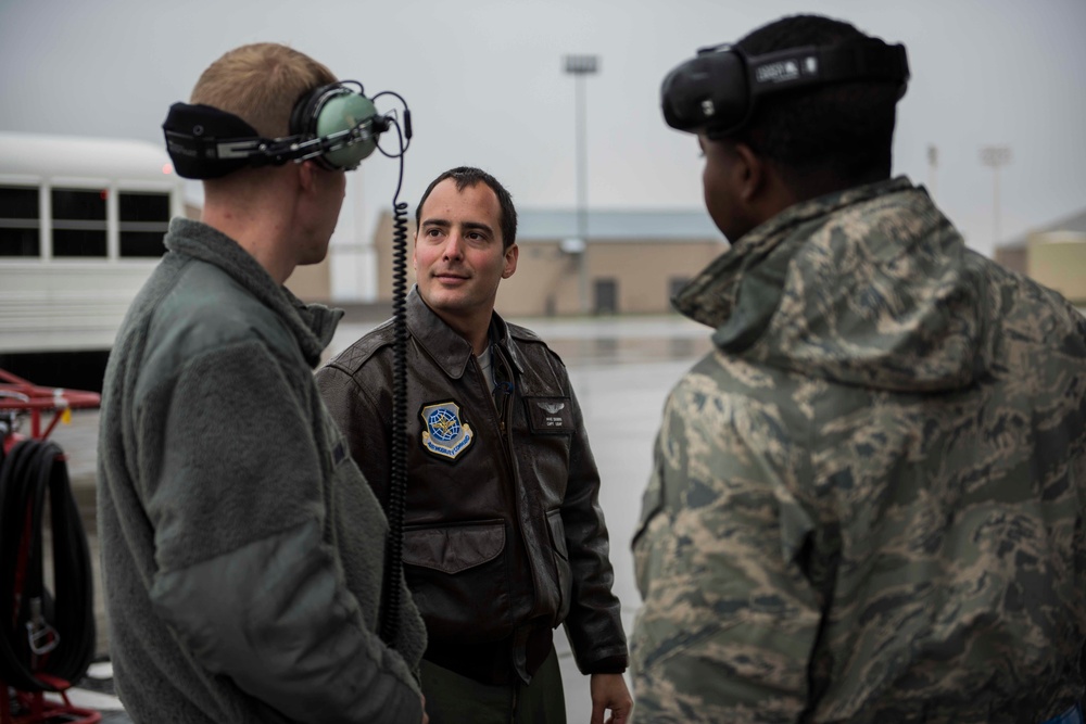 KC-135s ready refueling the fight