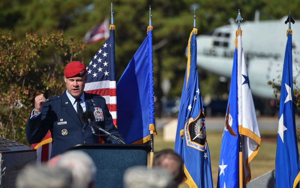 Nation’s First Special Tactics Memorial Unveiled