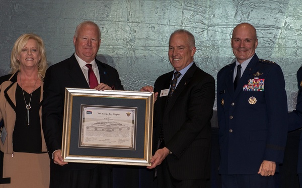 Dr. Joe Leverett Awarded Tampa Bay Trophy