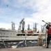 USS Lake Champlain (CG 57) Replenishment-At-Sea with USNS Yukon (T-AO 202)