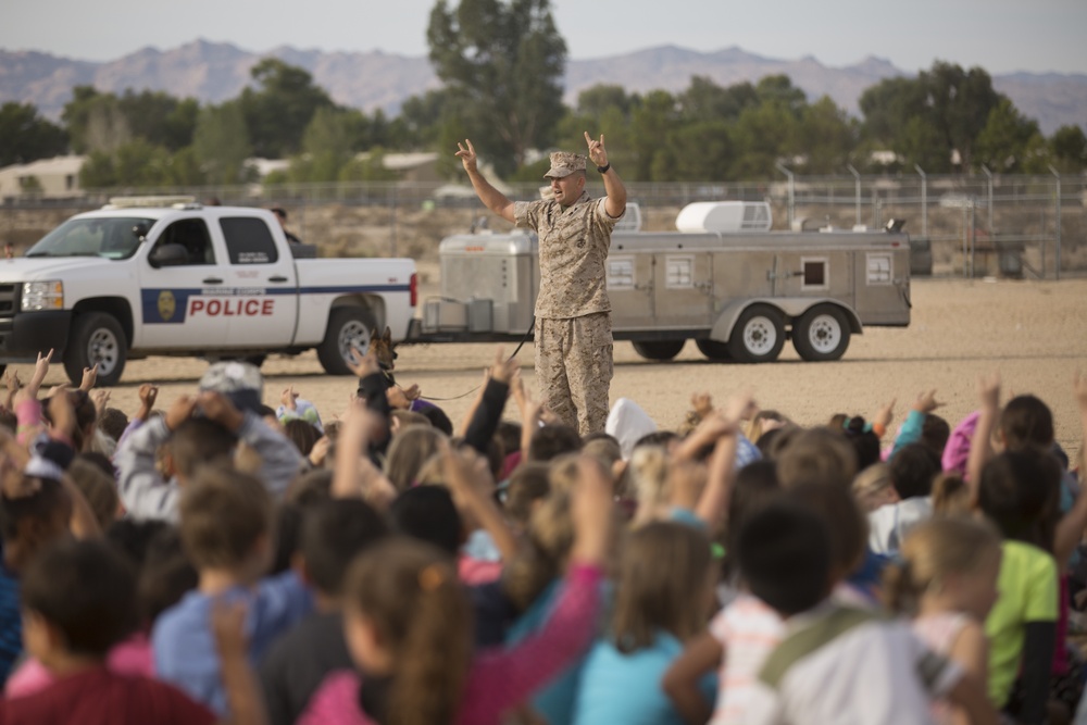 K-9 leaves positive impact during Red Ribbon Week