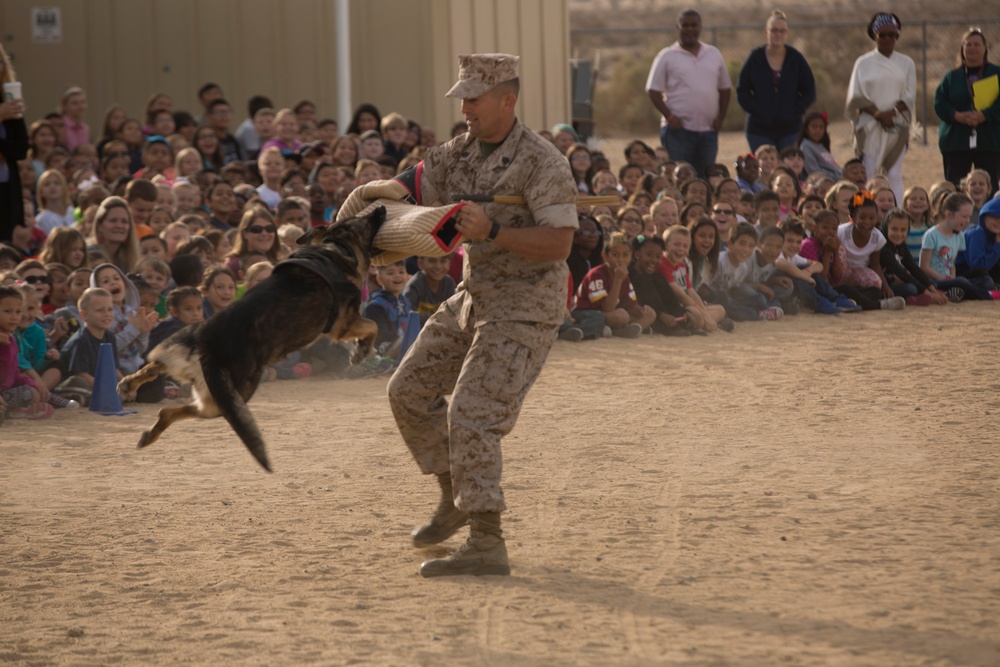 K-9 leaves positive impact during Red Ribbon Week