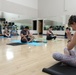 Yoga provides stress release for service members