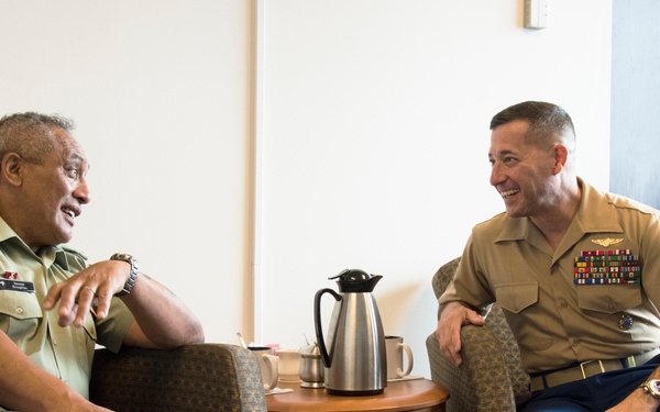 New Zealand Warrant Officer of the Defence Force visits U.S. PACOM