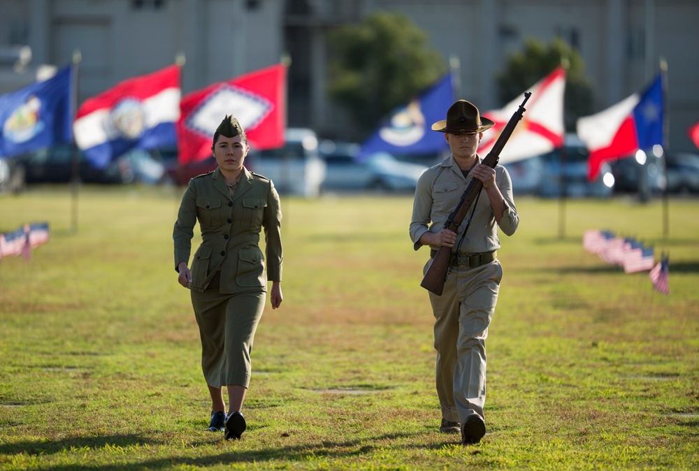 MCAS Iwakuni celebrates 241st Marine Corps birthday during uniform pageant