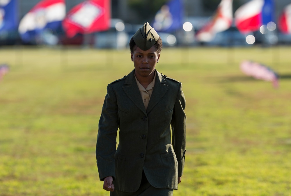 MCAS Iwakuni celebrates 241st Marine Corps birthday during uniform pageant